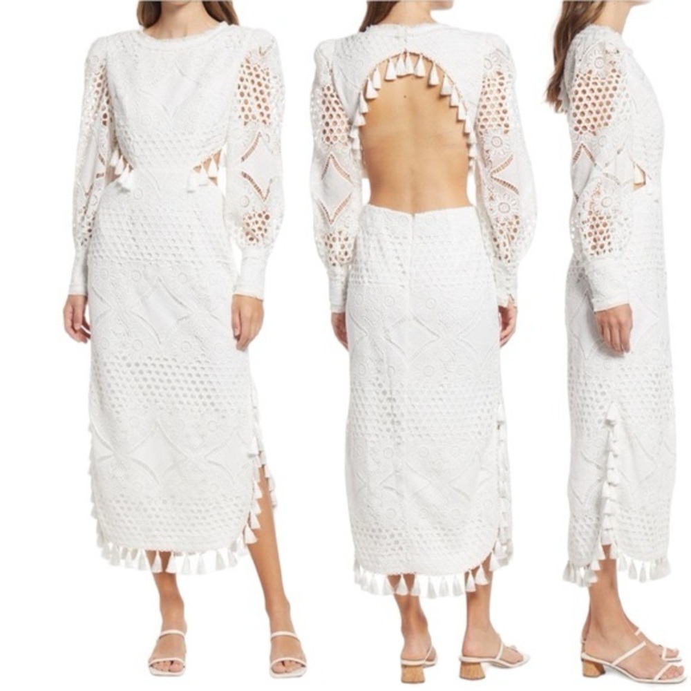 Elliatt White Corsica Dress, size S, NWT